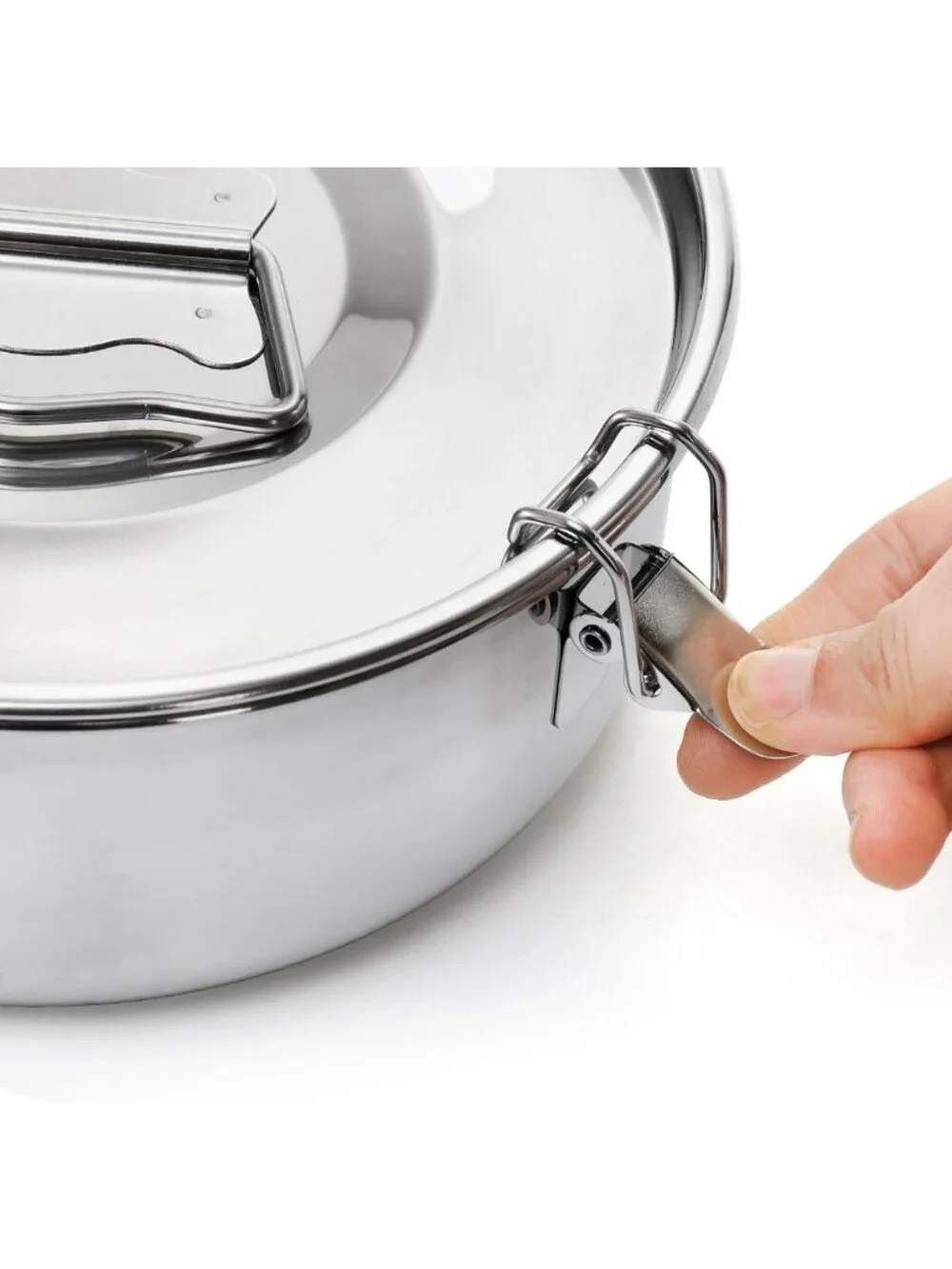 Stainless Steel Flan Mold with Lid & Handle - 65 Oz Flan Pan for Instant Pot